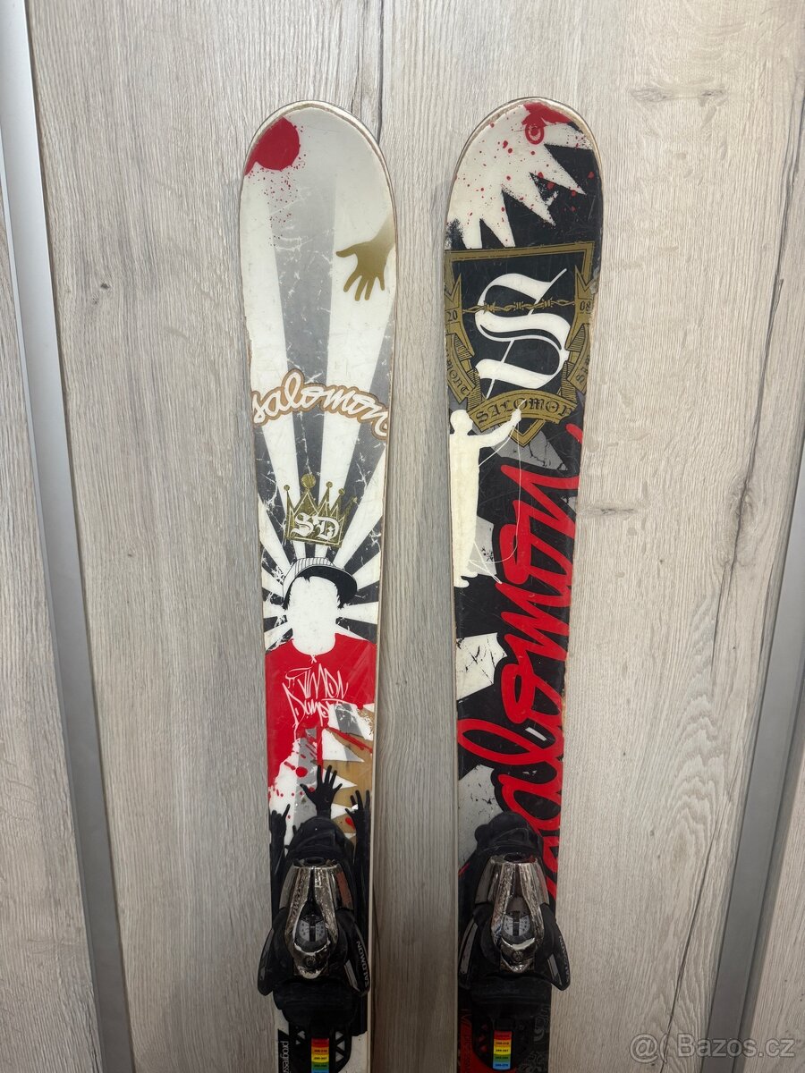Salomon freestyle lyže 158 cm - 2