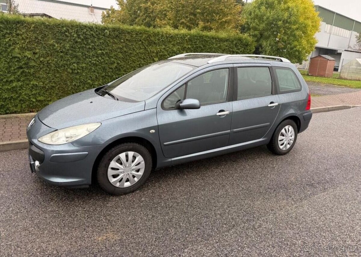 Peugeot 307 1,6 HDi Nová STK , 7 míst nafta - 2