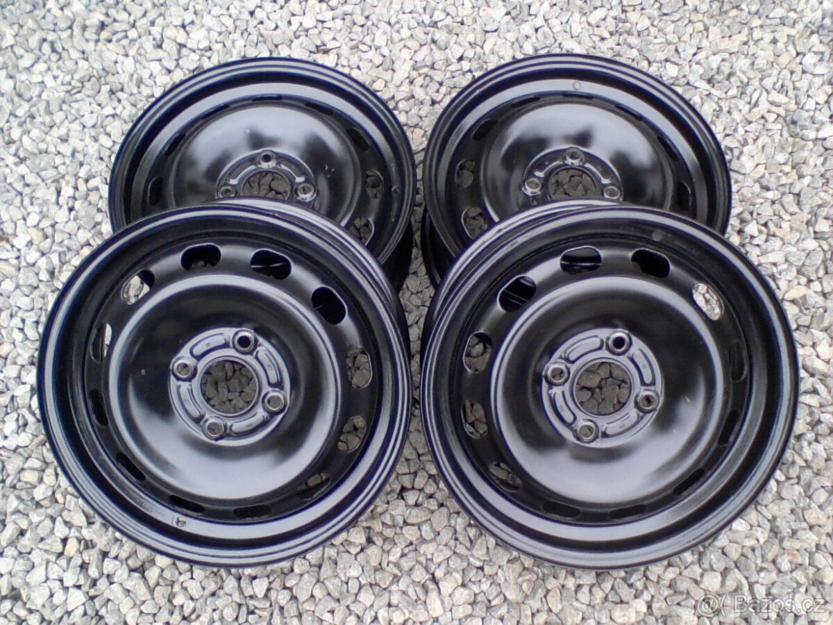 15 plechové disky Ford Fiesta VI (2008-17) - 2