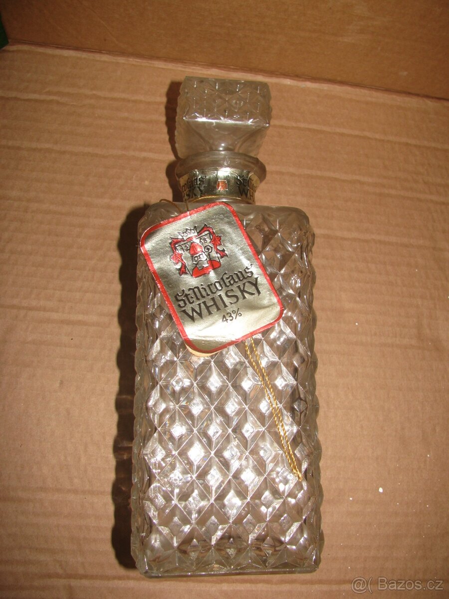 stará karafa od whisky st nicolaus čssr - 2