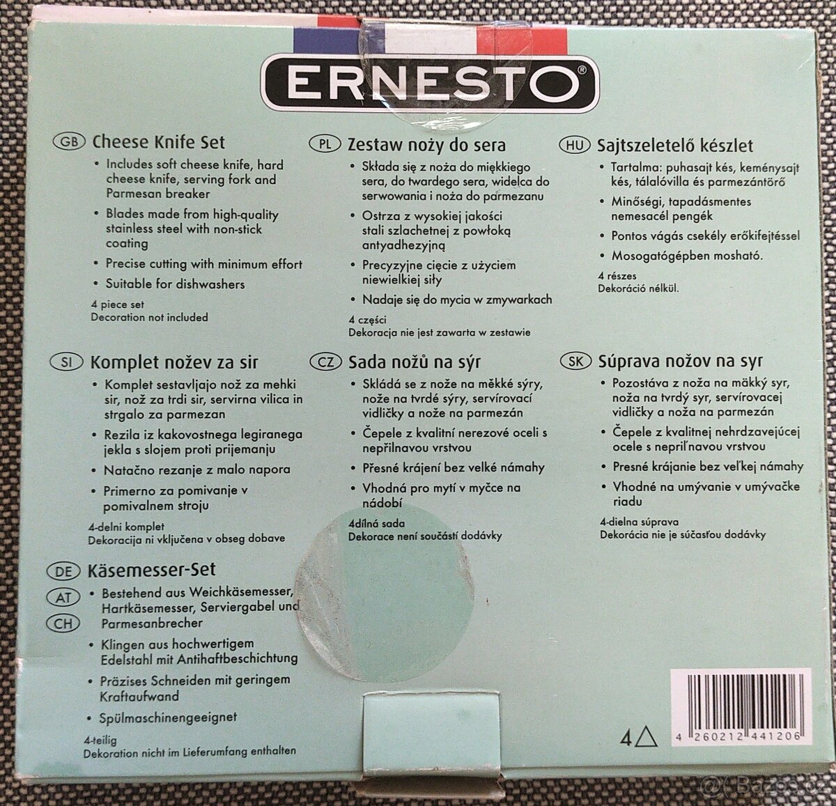 Sada nožů na sýr - 2