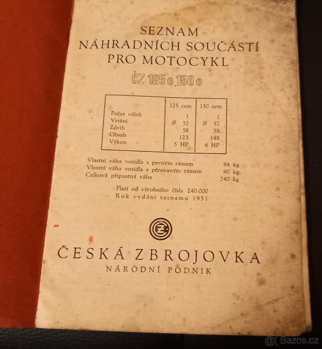ČZ 125 c 150 c - 2