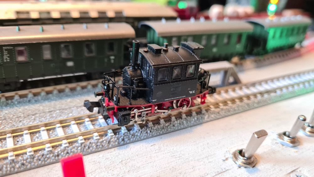 Vláčky N - Parní lokomotiva - 2