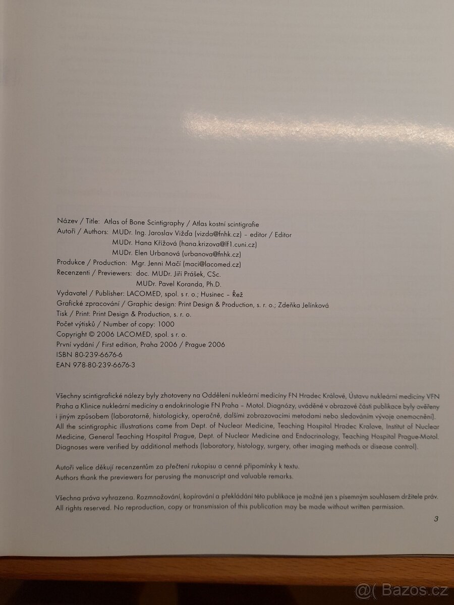 Atlas kostní scintigrafie - 2