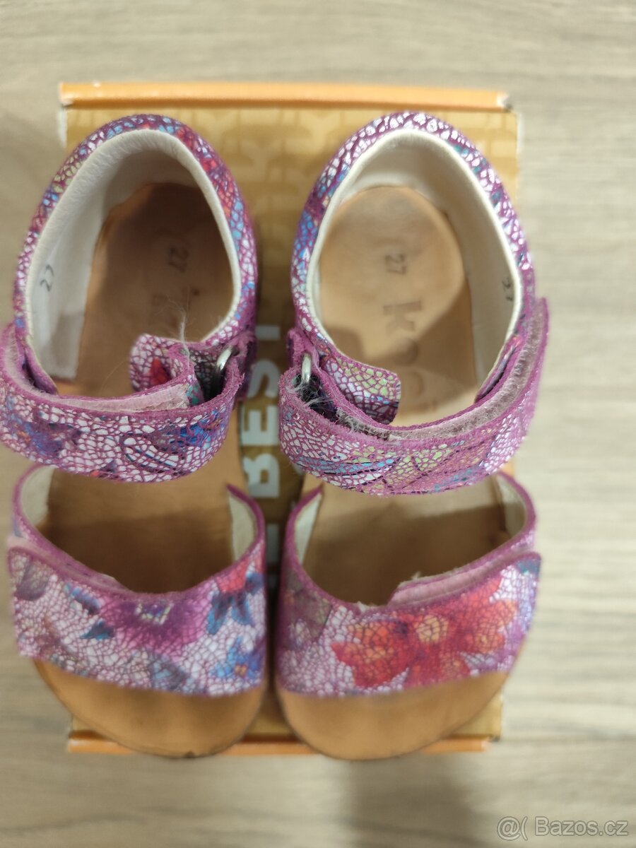 Dívčí sandálky vel. 27 - 2