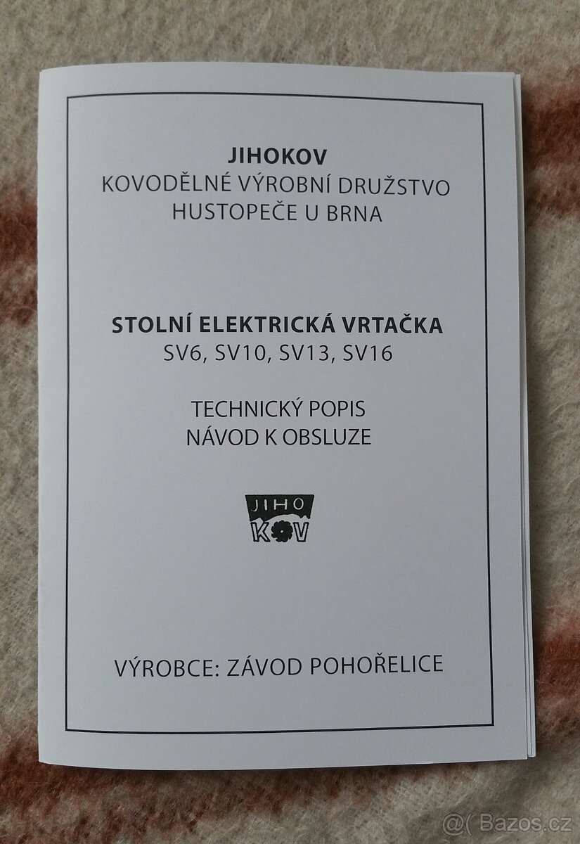 Návody vrtaček a závitořezů - 2