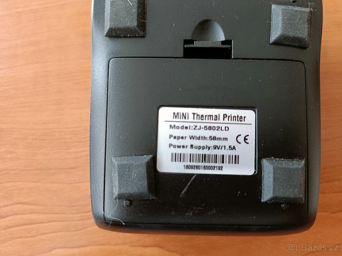 Mini termotiskárna ZJ‑5802LD - 2