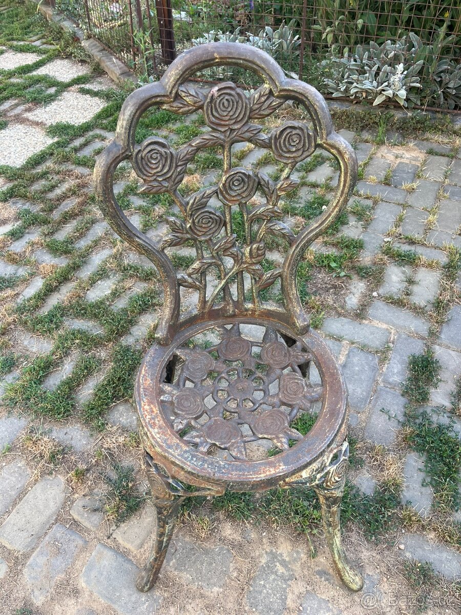 ZAHRADNÍ BISTRO SET židlí a stolu - 2