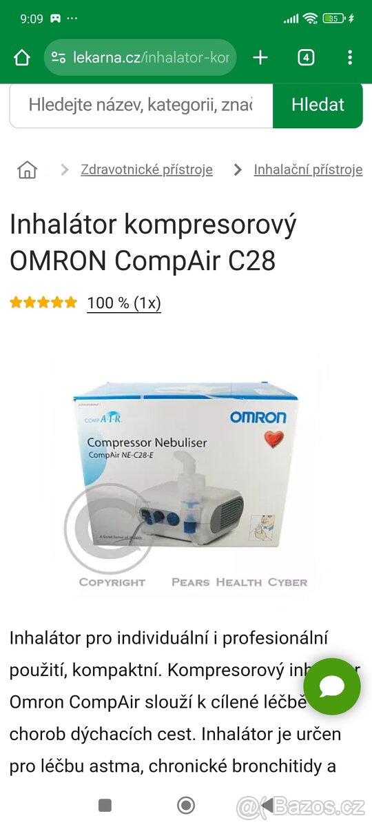 Elektrický inhalátor - 2