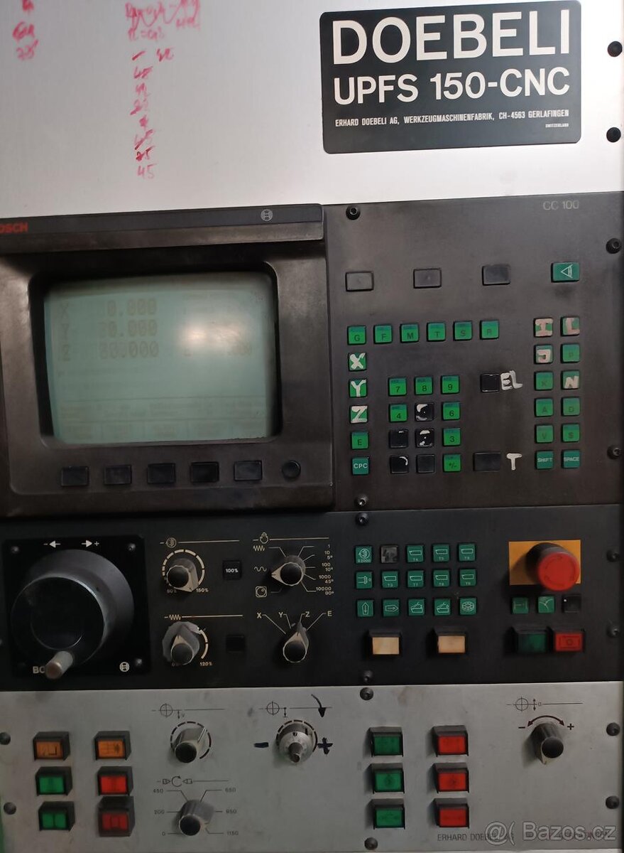 CNC Bruska DOEBELI UPFS 150-117 (7472 ) - 2