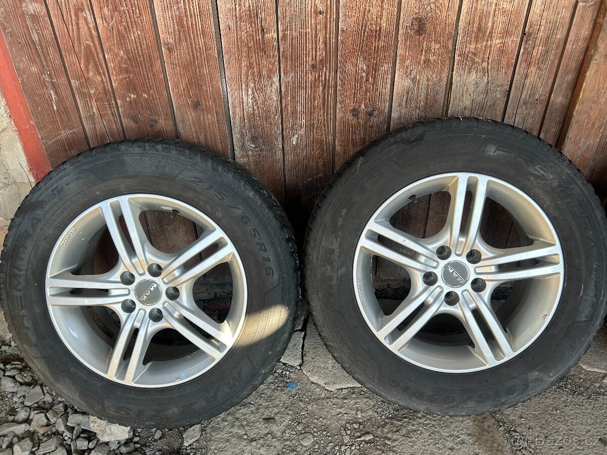 Prodám alu kola 5x108 r16. - 2