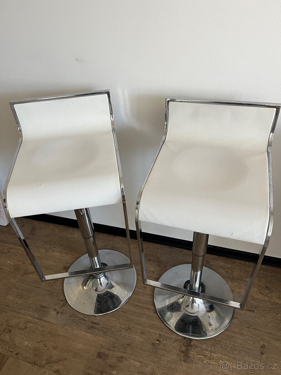 2x barová zidle - 2