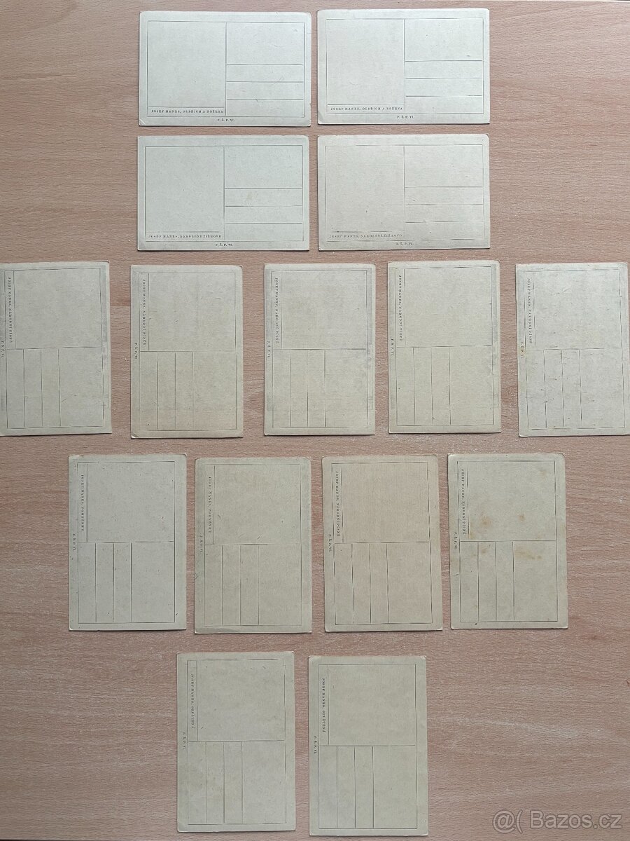 Staré pohlednice Josef Mánes - 2