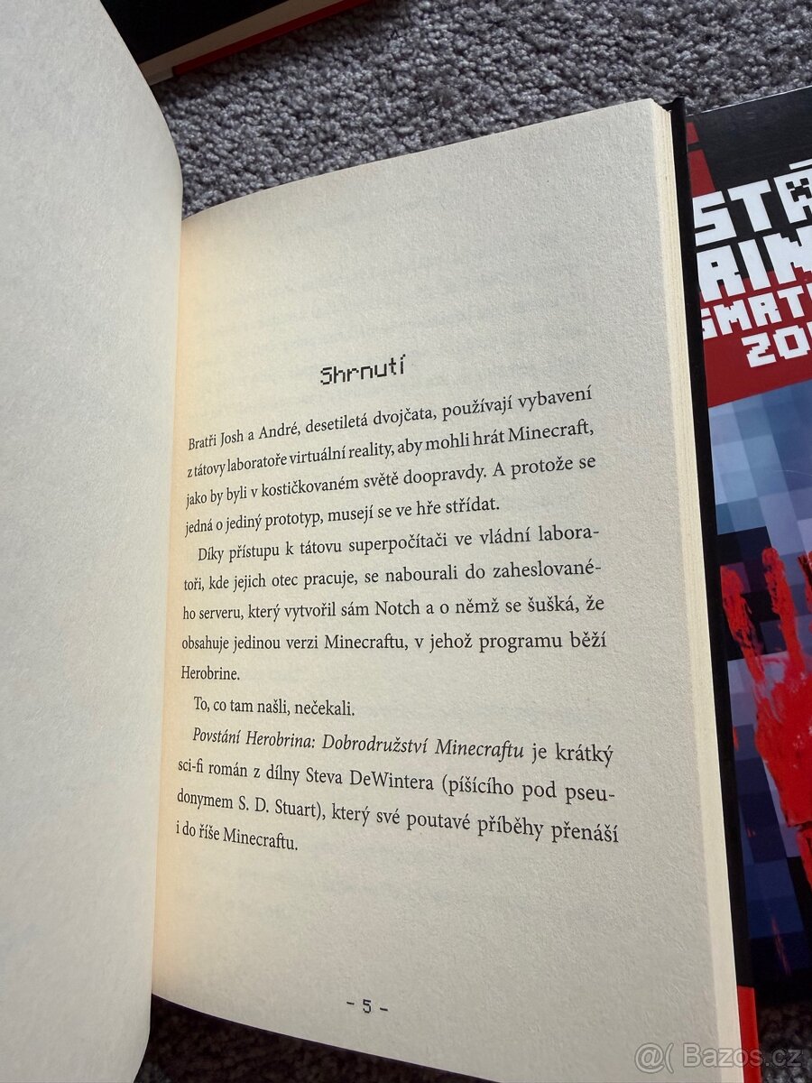 Minecraft knížky - Dobrodružství Minecraftu - 2