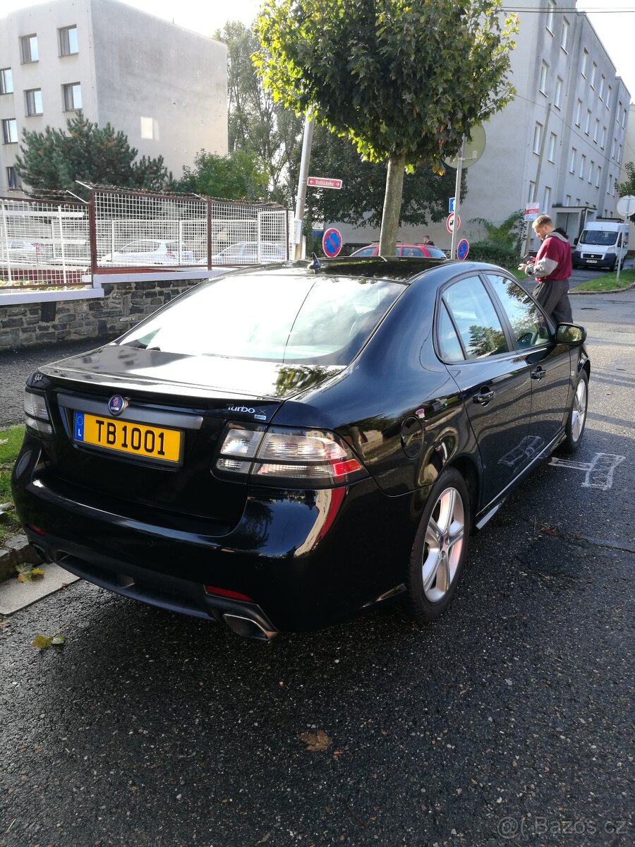 Saab Turbo X výfuk - 2