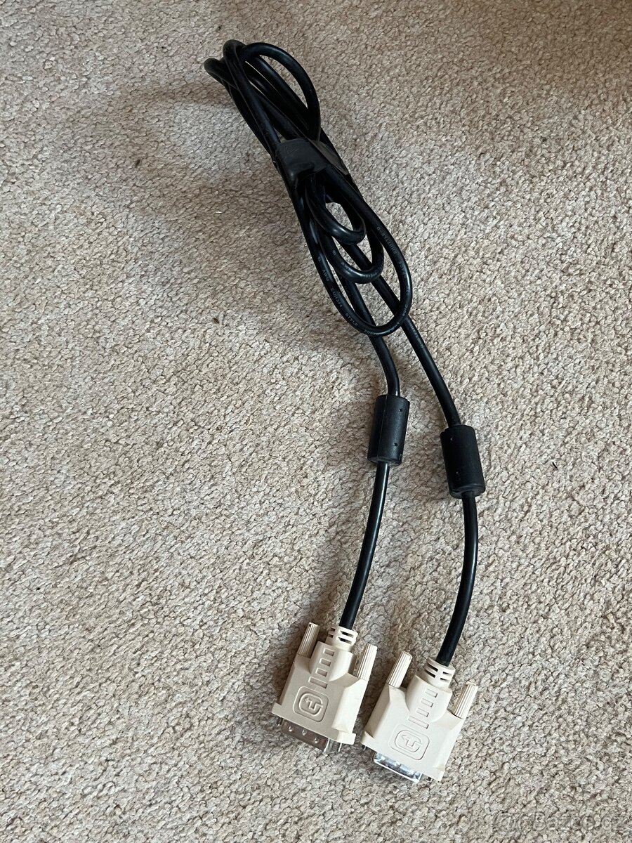 DVI datový kabel pro monitory kabel 175 cm - 2