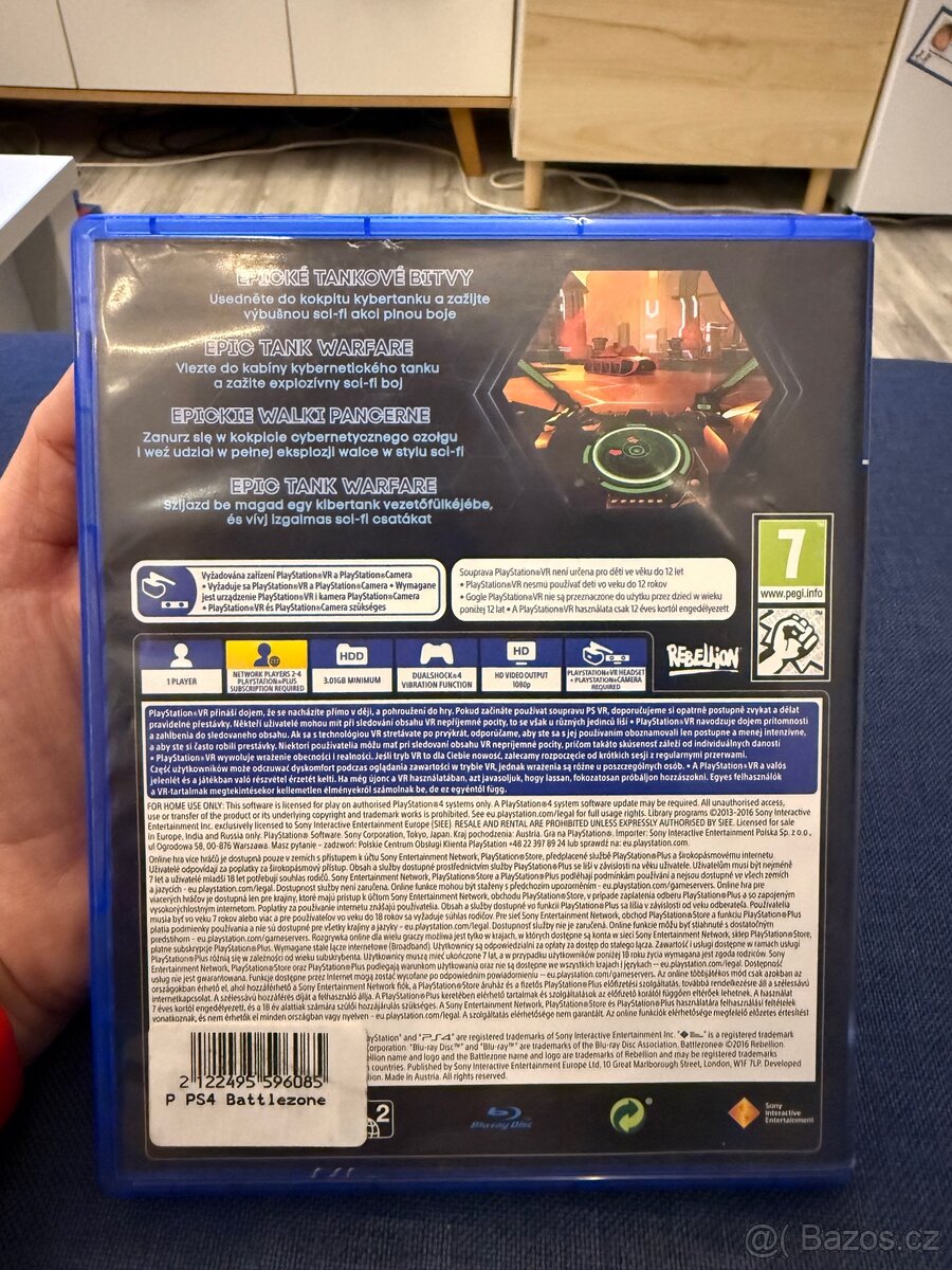 Hra na Playstation Battlezone VR PS4 - 2