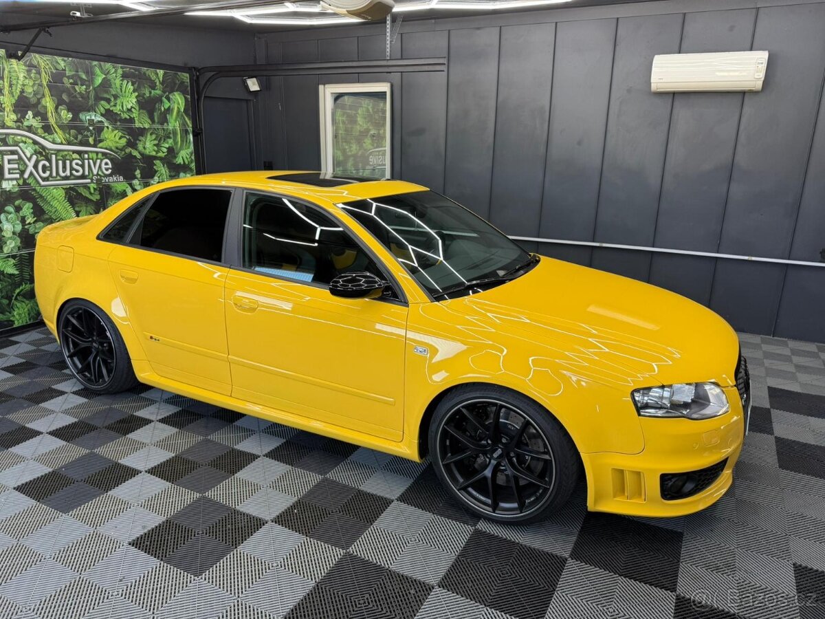 Audi RS4 B7 Imola yellow Audi exclusive - 2