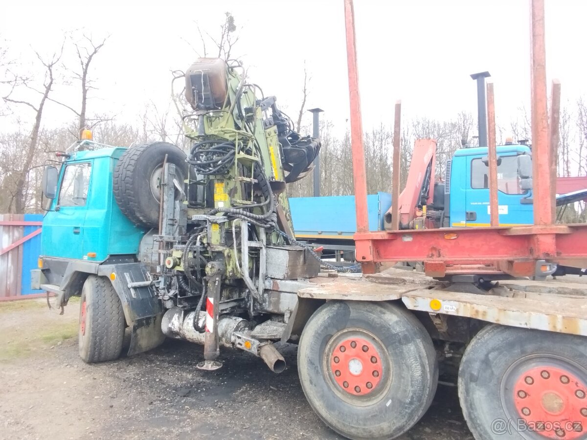 Tatra T815 lesovůz + přívěs LEMEX - 2