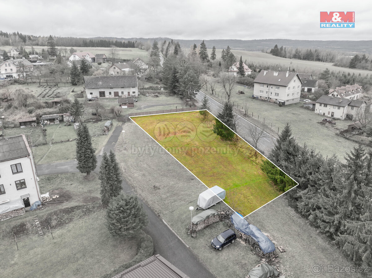 Prodej pozemku k bydlení, 1474 m², Rožmitál pod Třemšínem - 2