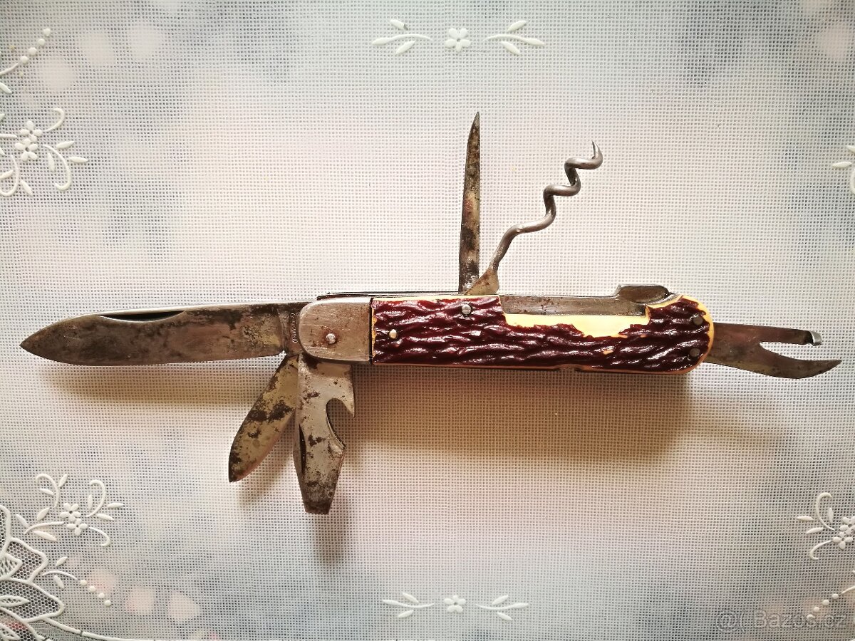 Retro multifunkční lovecký nůž - 2