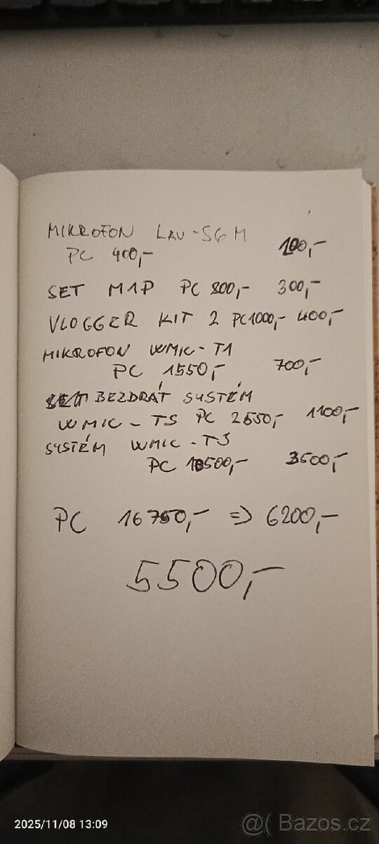 Mikrofony Synco, Mikrofonní bezdrátový systém Profi - 2