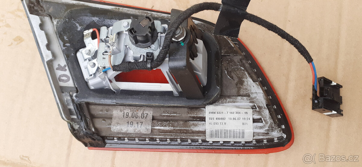 BMW e93 - Zadní světlo - 2