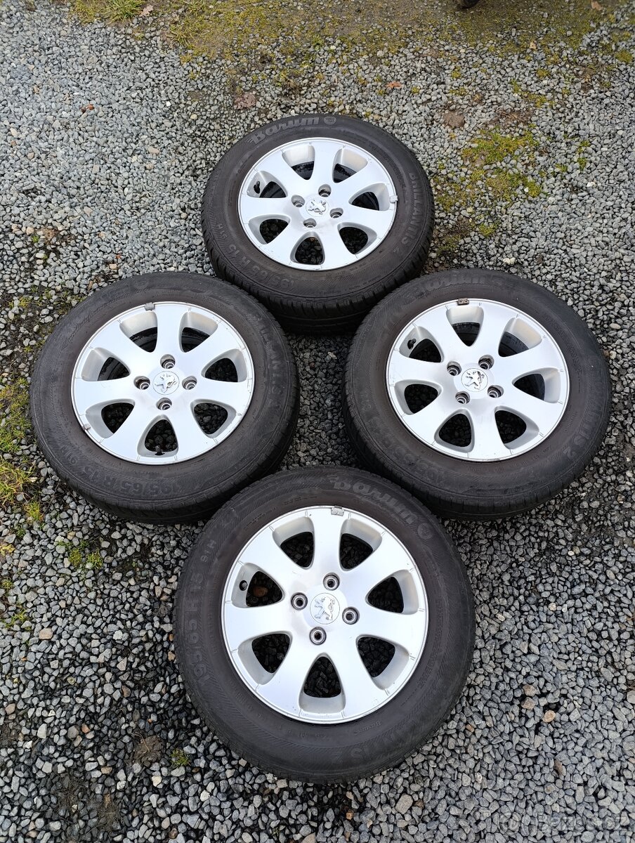 Alu disky R15 Peugeot, Citroen - 2