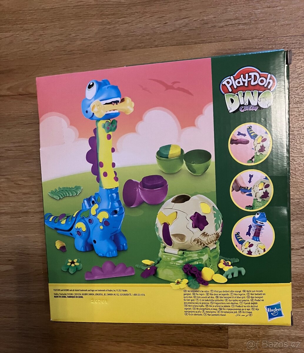 Play Doh dinosaurus plastelína - 2