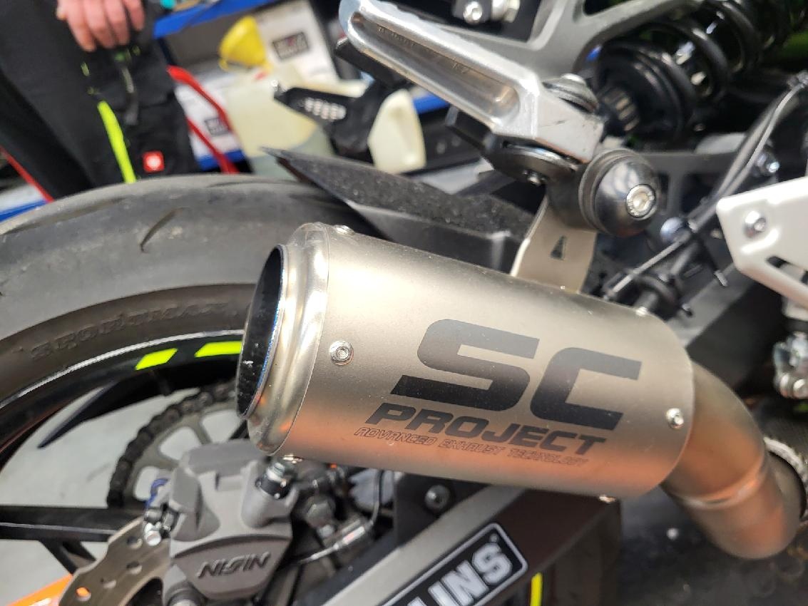 Kawasaki Z900 SC Projekt výfuk titan - 2