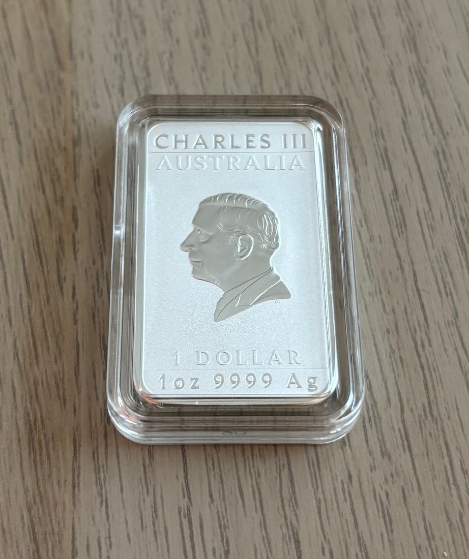 Stříbrná investiční mince - Dragon Rectangular 1 Oz - 2