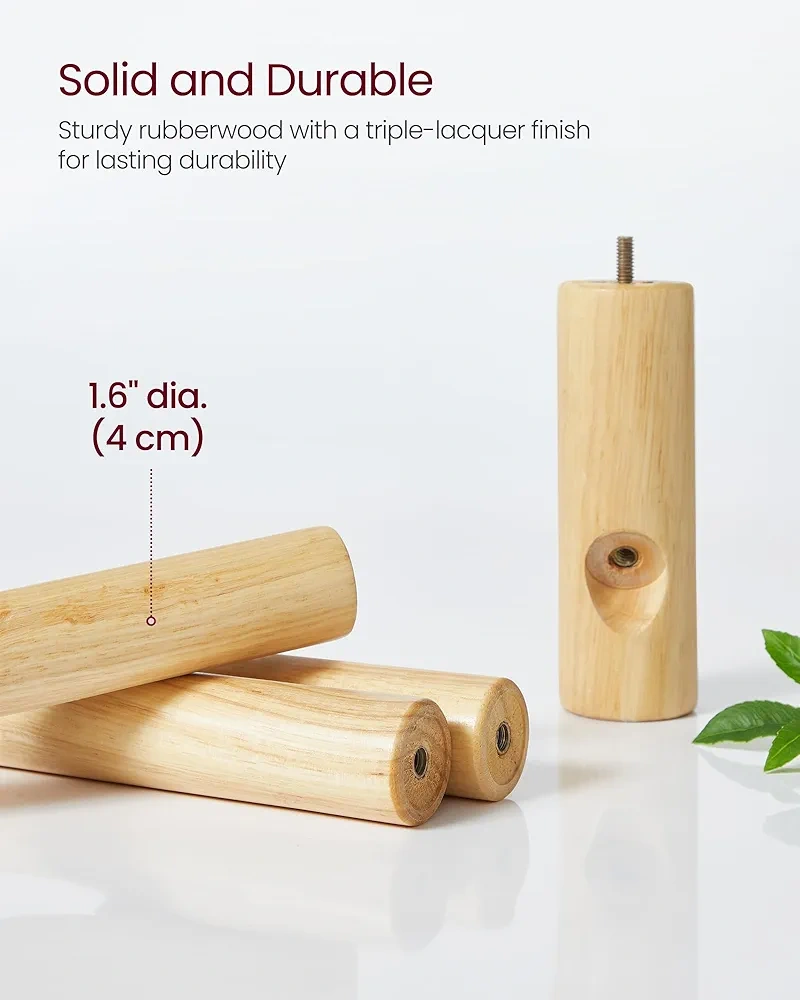 NOVÝ DREVENY ROSTOUCÍ STOJANOVÝ VĚŠÁK - 2