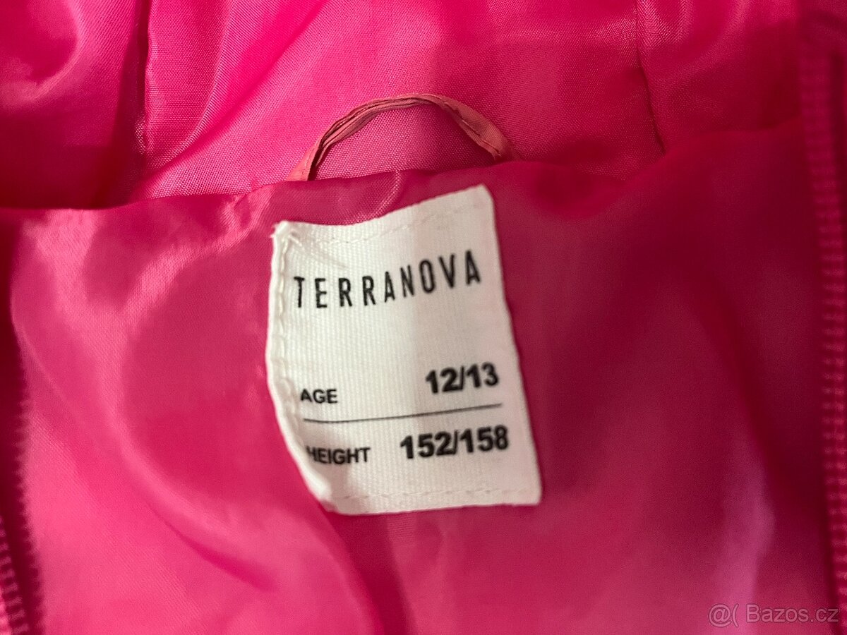 Dívčí prošívaná bunda Terranova vel 152-158 - 2