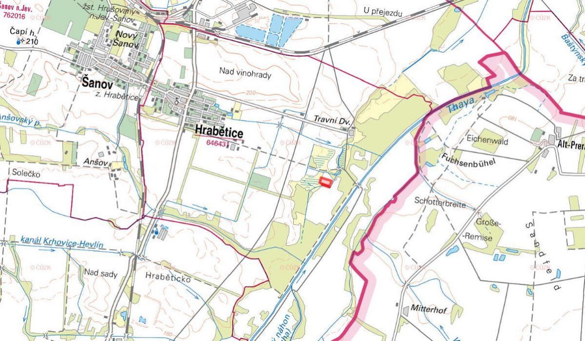 Zemědělská půda, prodej, Hrabětice, Znojmo - 2