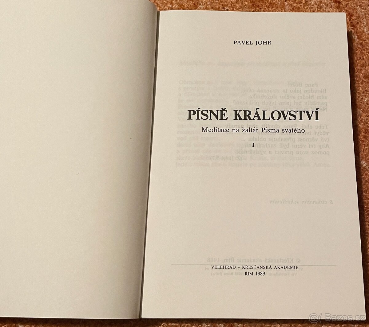 Pavel Johr - Písně království - 2