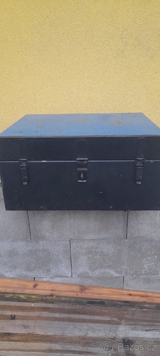 Velká plechová bedna 66x53x32cm - 2