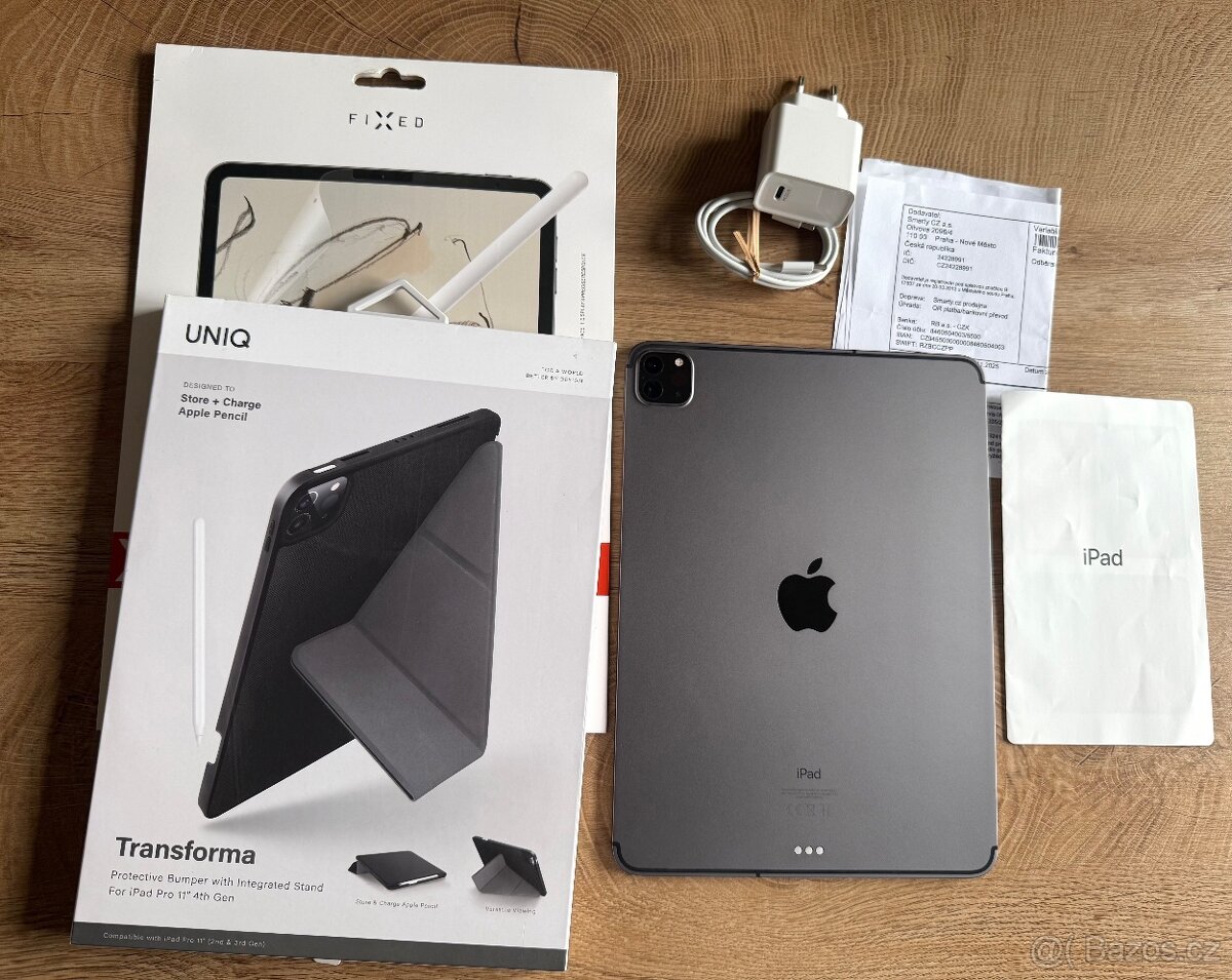 Apple iPAD PRO 11’ 2 gen. 128gb černý + SIM, ZÁRUKA - 2