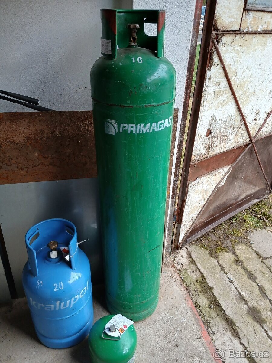 Plynové propan butanové flašky - 2