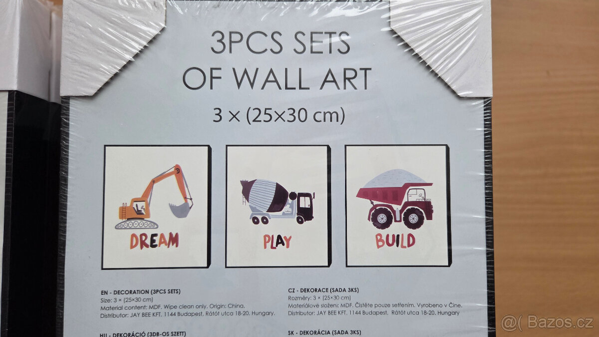 Dekorativní rámečky - nové, nerozbalené - 2