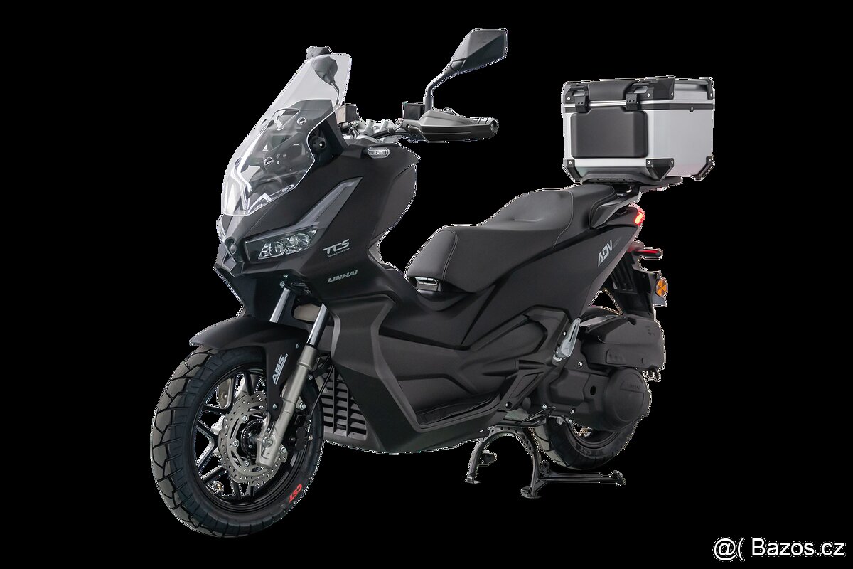 Linhai SCOOTER BUCK 125 ADV E5+, Black - 2