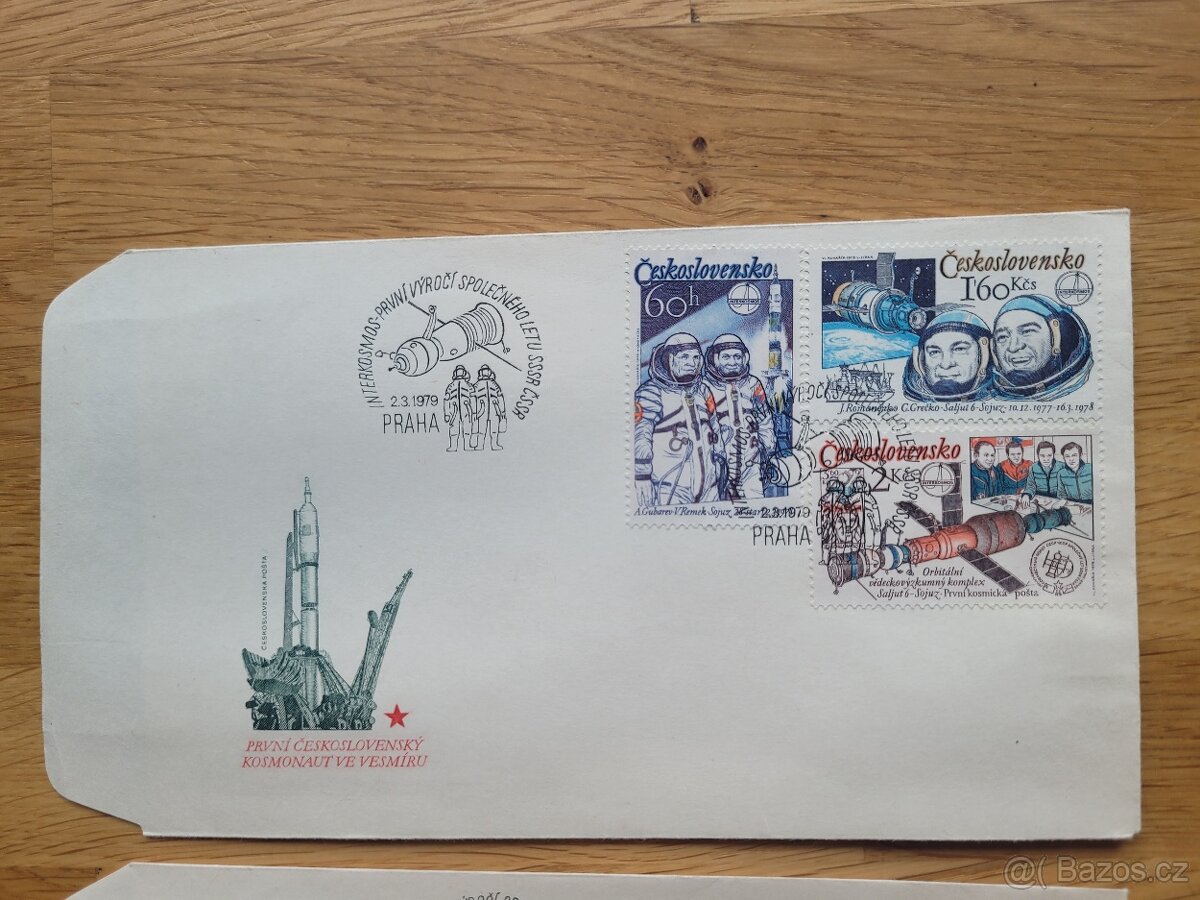 Filatelistické pamětní obálky 1979 - 2
