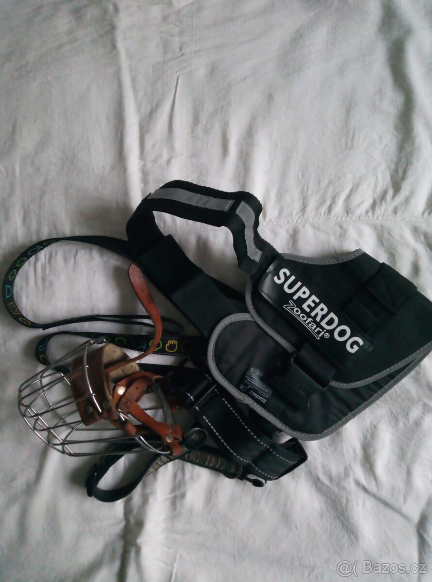 Postroj,Náhubek,Vodítko,Obojek - 2