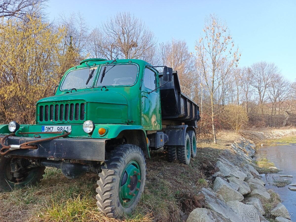 Praga V3S lanový kontejner - 2