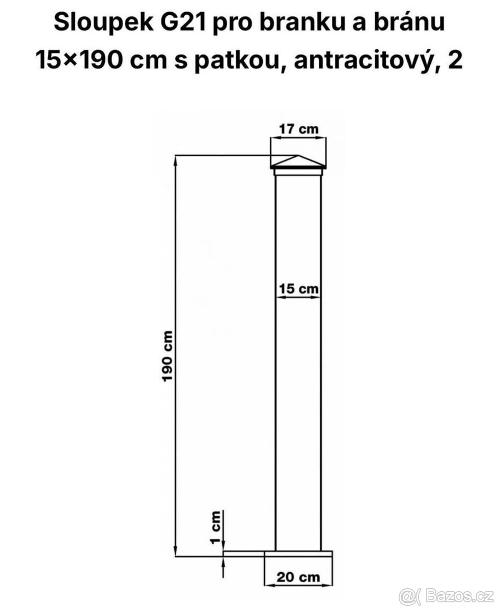 Sloupy k bráně - 2