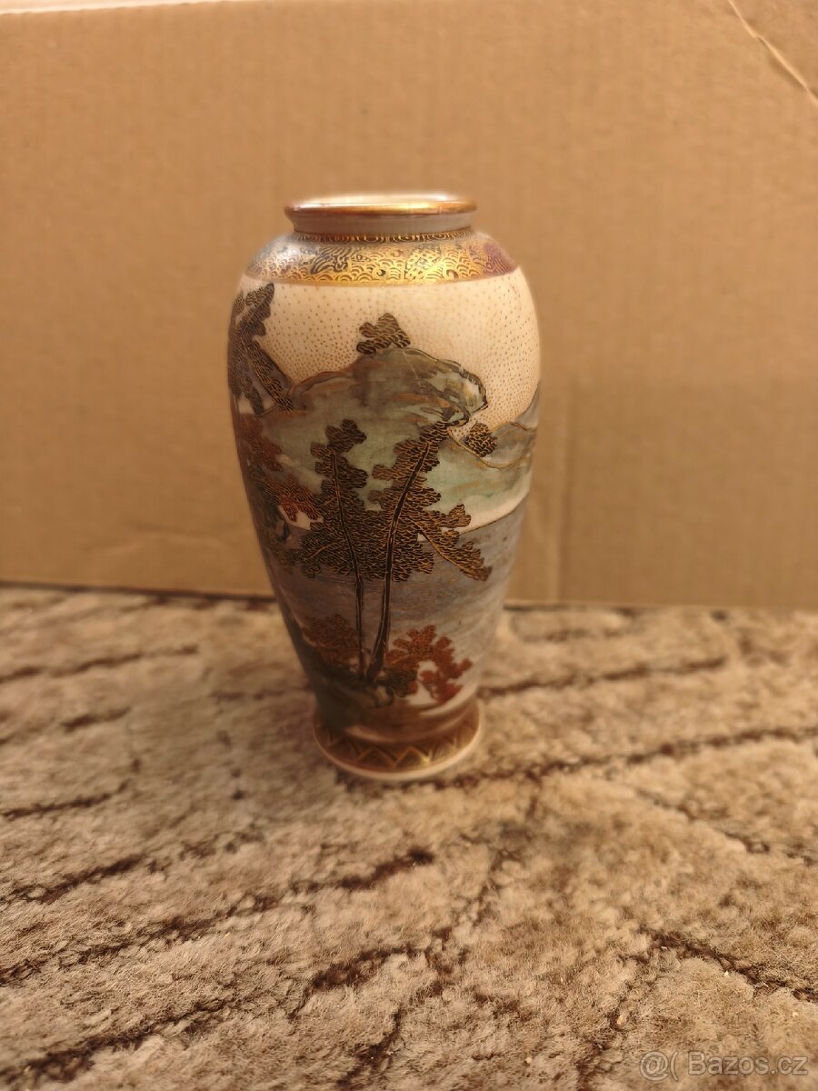 Japonská váza Satsuma - 2