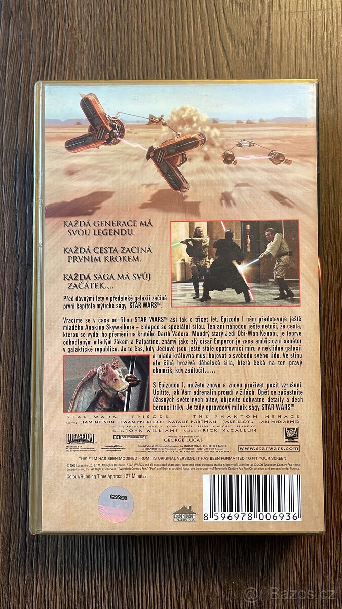 Star Wars Phantom Menace VHS - 2