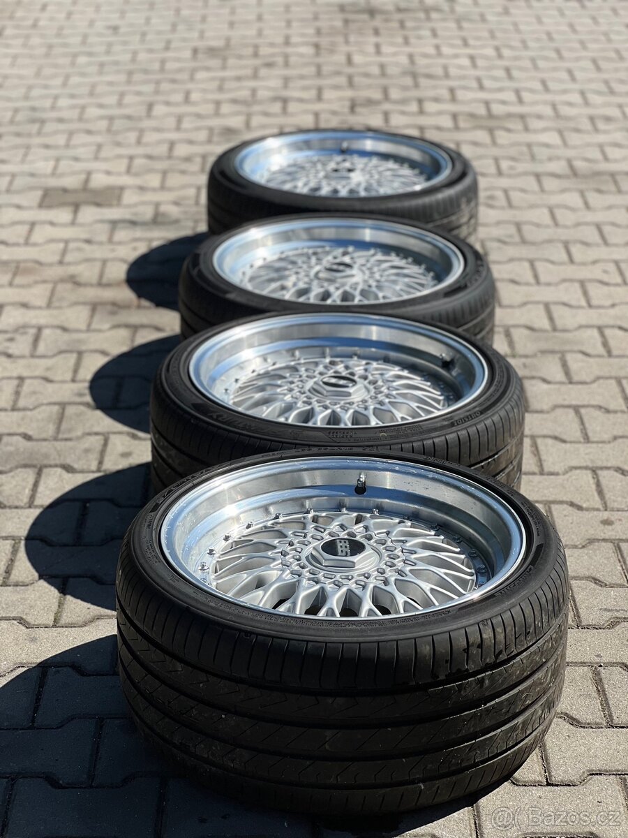 Sada alu kol BBS RS r18 5x120 - 2