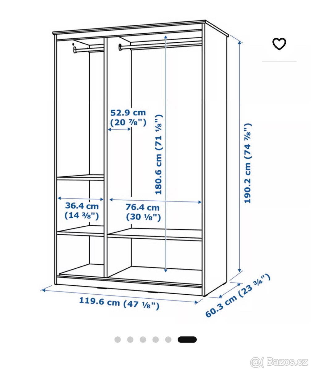 SONGESAND skráň z ikea - 2