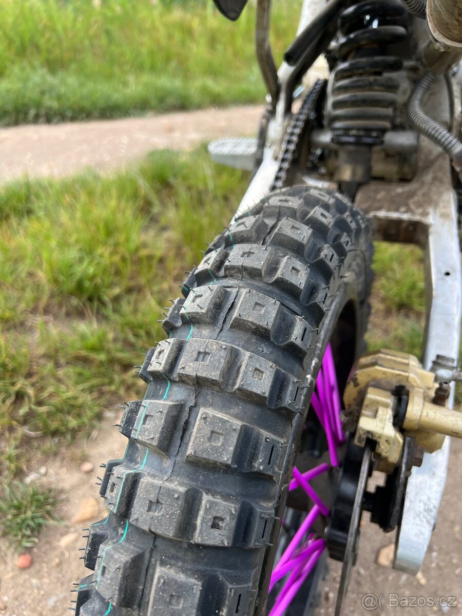 Pitbike 125 hliníkový rám kola 12/14