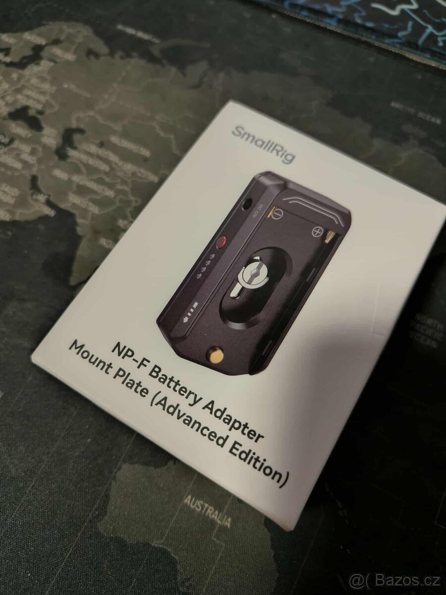 SmallRig Bateriový adaptér NP-F Professional 3168b,USB C,nab - 2